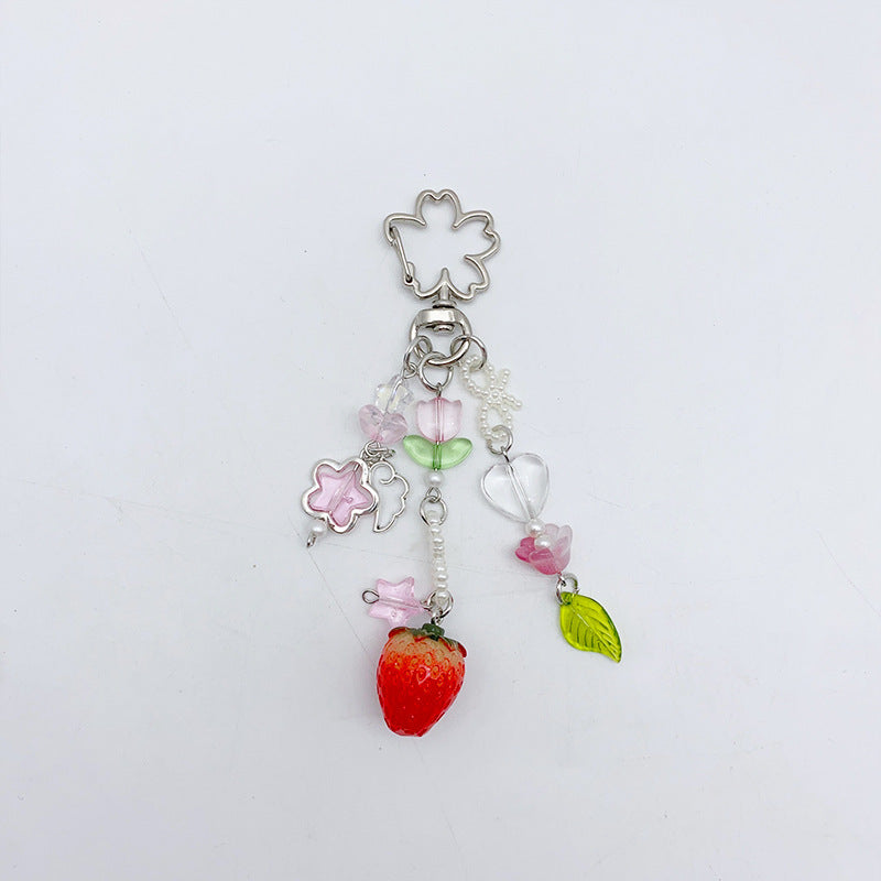 Strawberry Bag Charm